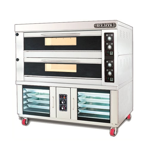 BJY-2B+8PF-E Electrical baking Oven + Pans Proofer - Image 1