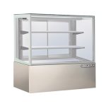 Rectangular Confectionery Showcase - Stainless Steel Base