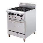 Deluxe Range Oven with Open Burner