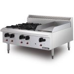 Combination Open Burner Griddle