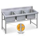 Economy Knock Down Bowl Sink - Image 4