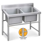 Economy Knock Down Bowl Sink - Image 3