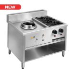 Kwali Burner and Open Burner with Cabinet