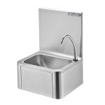 Wall Mount Knee Operated Bowl Sink (Single)