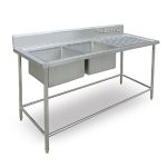 Double Bowl Sink Table - Image 2