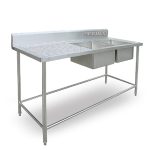 Double Bowl Sink Table - Image 3